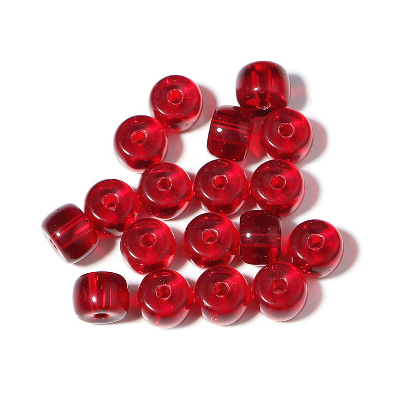 Cuentas al por mayor 50pcs/paquete 8*6 mm oblato